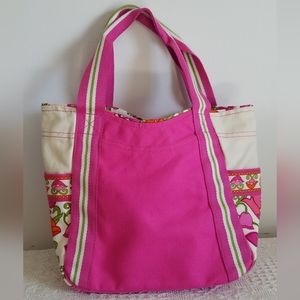 Floral & Pink Vera Bradley Handbag